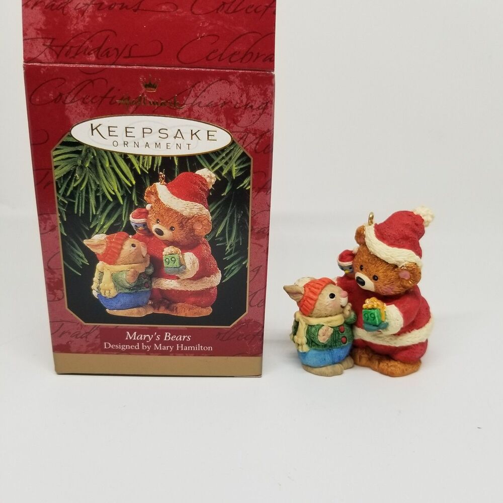 Hallmark Mary's Bears Ornament 1999 designed by Mary Hamilton